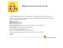 Tablet Screenshot of bgelektronik.rs